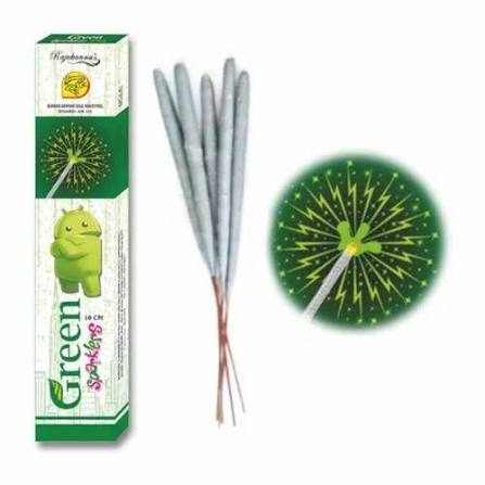 10 CM GREEN